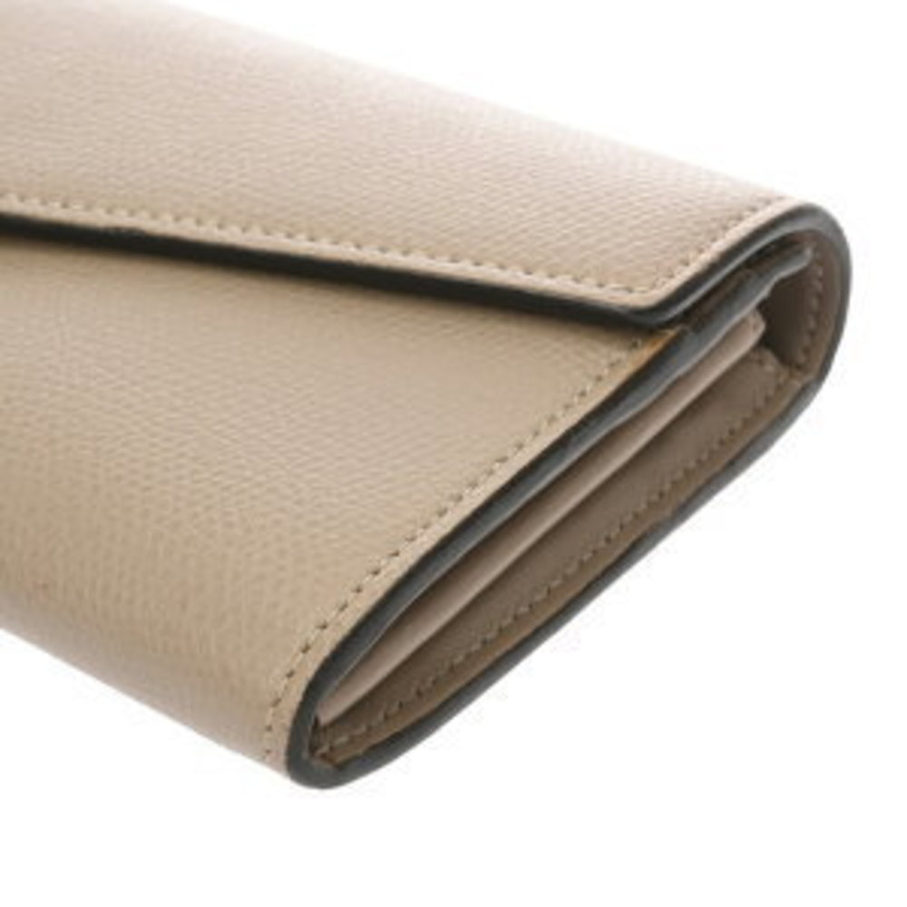 Fendi Long Wallet Greige Calf Leather - Picture 5 of 10